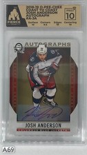 2018-19 O-PEE-CHEE Coast to coast Josh Anderson auto. graded 10 Fierce Grading