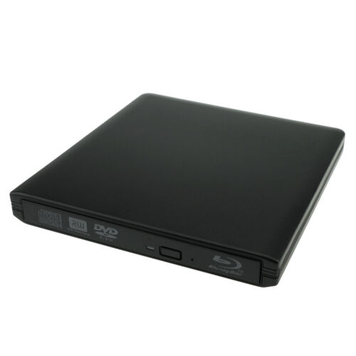 USB 3.0 Blu-ray Writer Drive Laptop PC External BD Player DVD CD Reader Portable - Picture 1 of 12