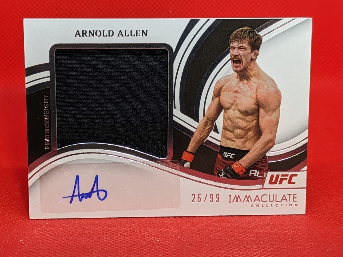 トレント アレクサンダー アーノルド Panini Immaculate 2023 Panini Immaculate UFC No. PM-AAL Arnold Allen Auto