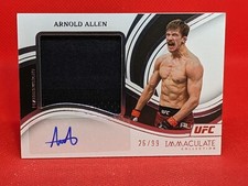 2023 Panini Immaculate Collection UFC MMA Cards Checklist 35