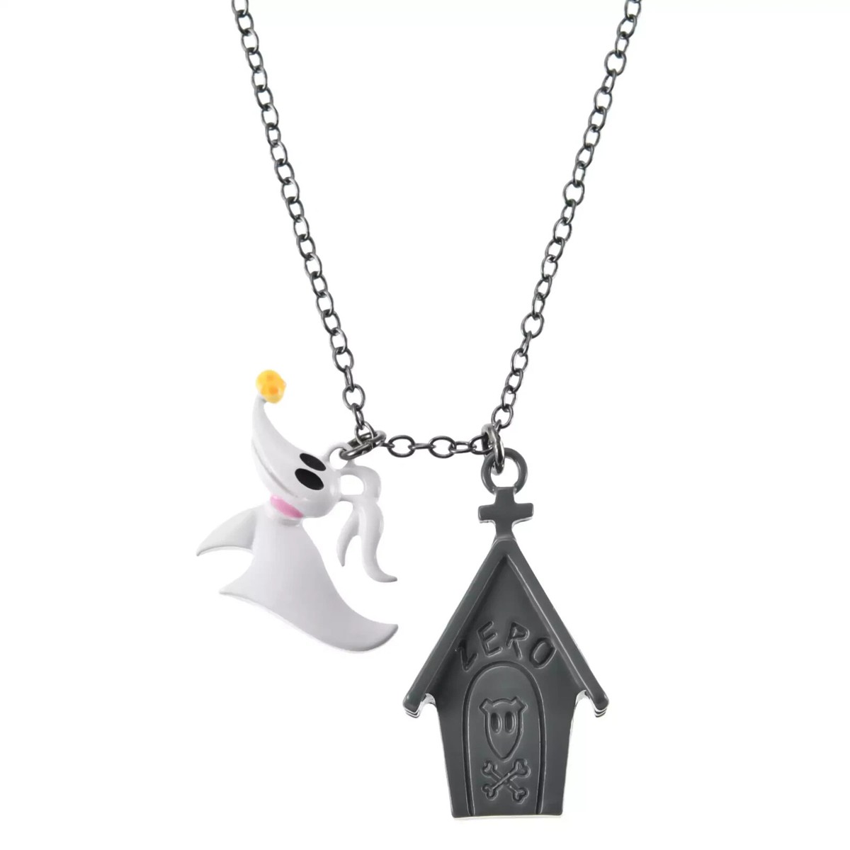 Disney store Zero Necklace Tim Burton The Nightmare Before