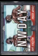2025 Topps Chrome WWE Kofi Kingston & Xavier Woods #TAG-NEW Tag Team New Day