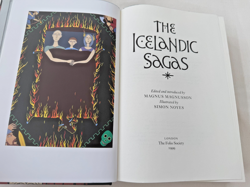 FOLIO SOCIETY 2Vol Set Icelandic Sagas 2002 1ST Printing Magnus Magnusson RARE! - Picture 16 of 22