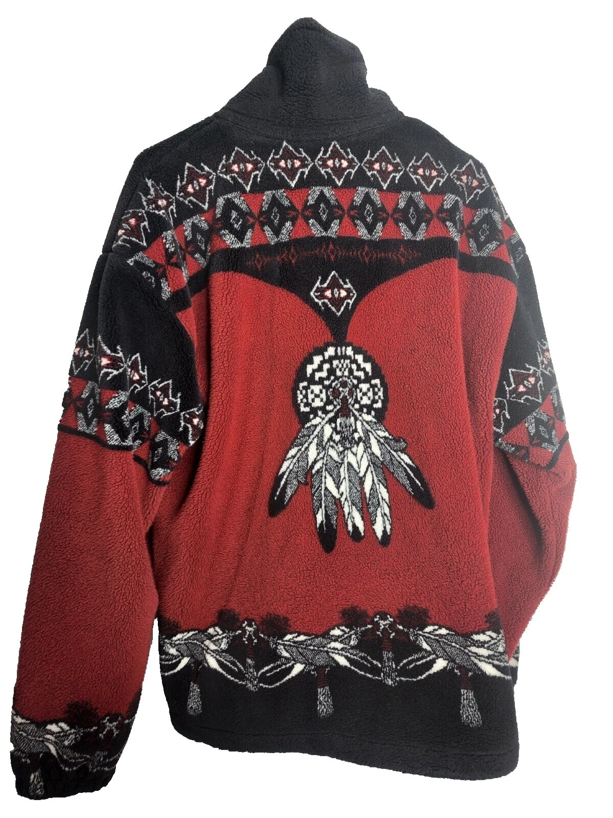 Ropa Vintage de campesino/étnico de Lana para Mujer