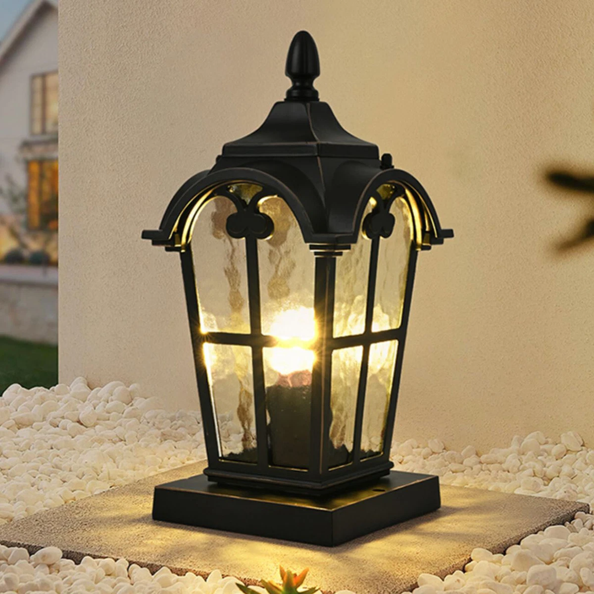 Outdoor lantern style sale lights