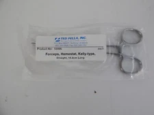^^ Ted Pella Forceps Hemostat Kelly Straight 15.2cm - Lot of 7 - New  (TOL77)