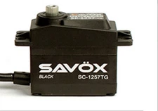 Savox SC1257TG-BE Black Edition "High Speed" Titanium Gear Servo