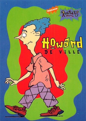 Rugrats Nickelodeon Vintage Trading Card1997 Tempo Howard De Ville #13 VG