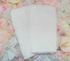 CREME 8" cuff BOOT TOPPERS! Black "Boot Cuff Billy"  leg warmer type Accessory