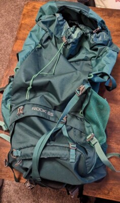 Osprey Rook 65 Men's Hiking Pack Multi-Day Hiking Pack Backpack