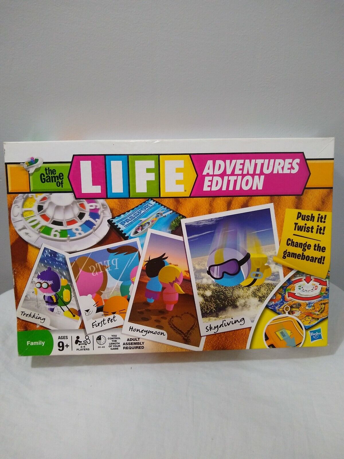 Life game of Adventures Edition 09060 Instructions - Hasbro