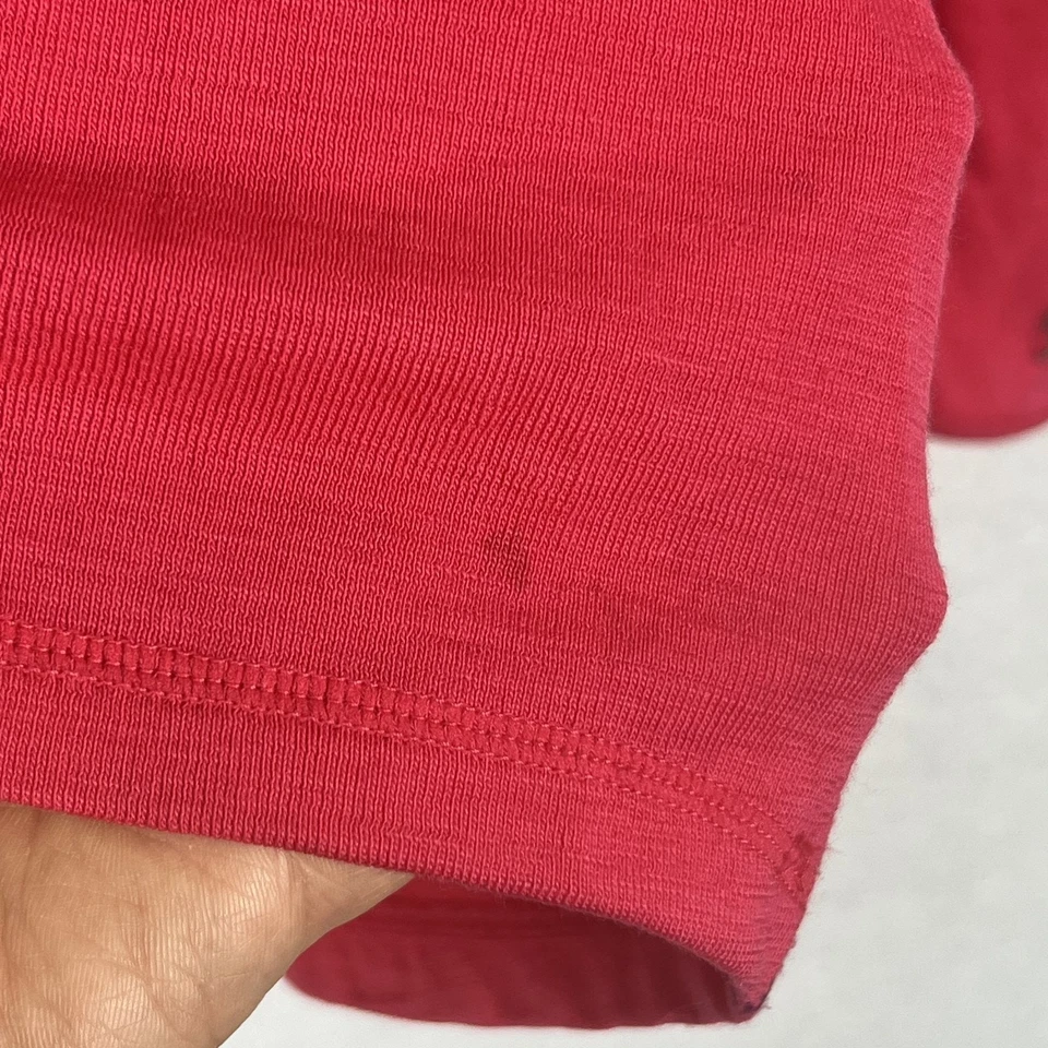 Suéter Smartwool Mujer Talla L Rosa Cuarto Cremallera Lana Merino Cuello Simulado Foto 3 de 4