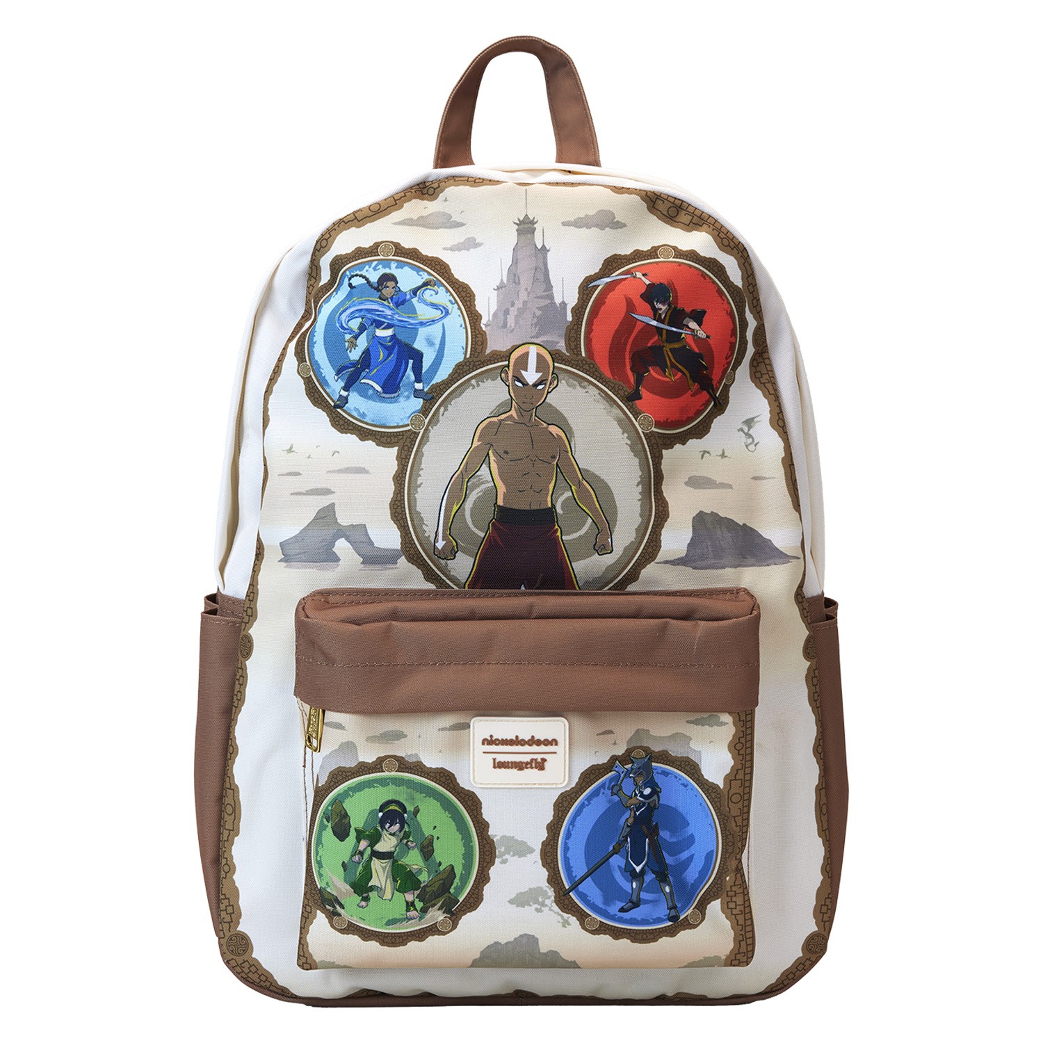 Полноразмерный нейлоновый рюкзак Avatar: The Last Airbender Bending Arts