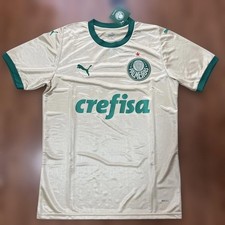 Puma Palmeiras 2024 Soccer Jersey M Size Unused Polyester Brazil Made