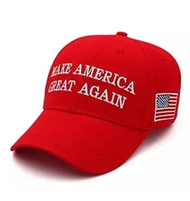 Trump Official Red MAGA Hat- Make America Great Again, President Cap Hat