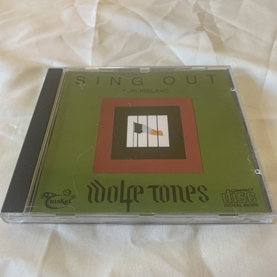 #ad SING OUT FOR IRELAND BY WOLFE TONES CD $25.00