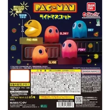 Pac-Man Light Up Mascot Figure Series Bandai 2-Inch Mini-Figure