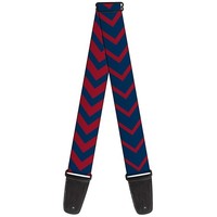 Guitar Strap - Chevron2 Red/Navy (Us Import) ACC NEU