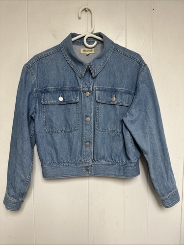 Chaqueta vaquera corta Madewell en lavado Dursett talla S - Imagen 3 de 10