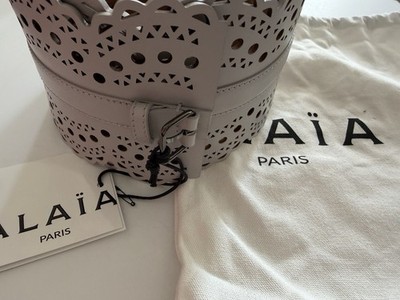 Alaïa Scalloped Leather Corset Waist Belt NWT Designer  display picture 2