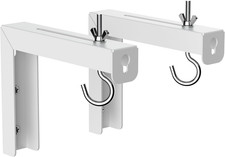 Universal Projector Screen Wall Mount L-Brackets Wall Hanging Mount 6 inch Adjus