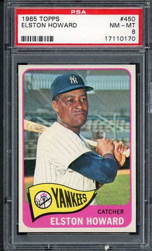 1965 Topps Elston Howard #450 card