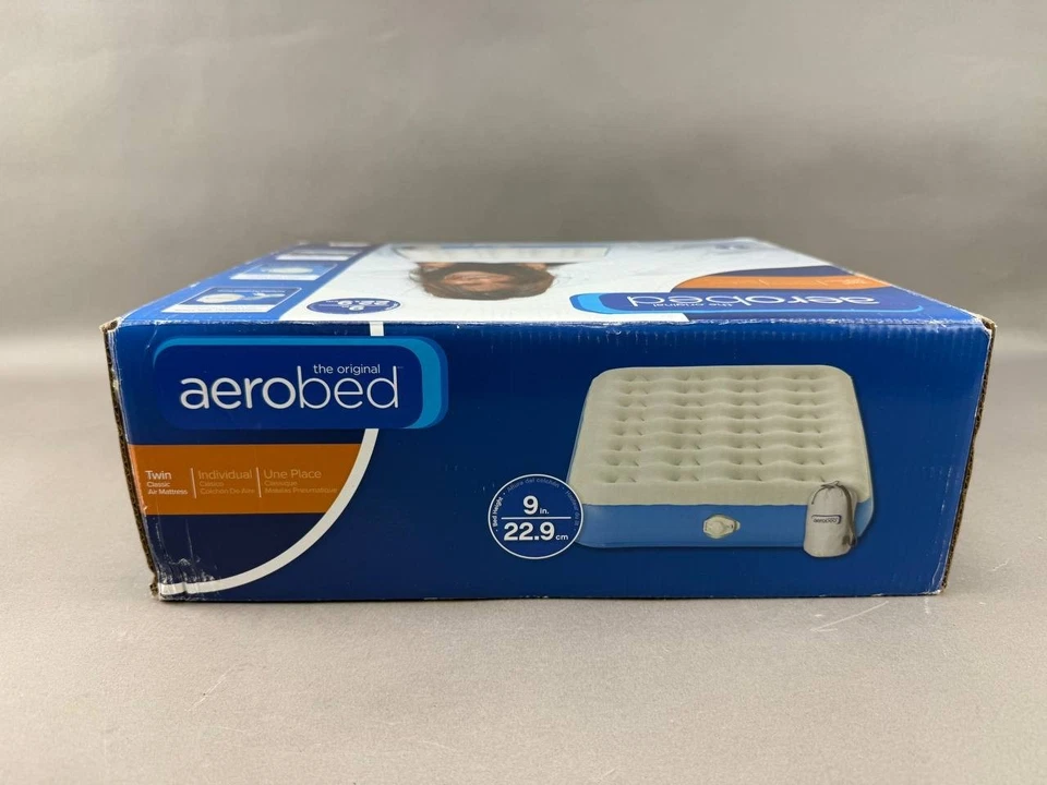 Colchón doble AeroBed original con bomba y bolsa de transporte Foto 4 de 4