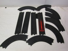 SLOT CAR TRACK HO SCALE AURORA TOMY CURVE STRAIGHT LOT PARTS RACING