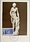 FRANCE FIRST DAY POST CARD MAXIMUM 1957 MANUFACTURE NATIONALE DE SEVRES 30F
