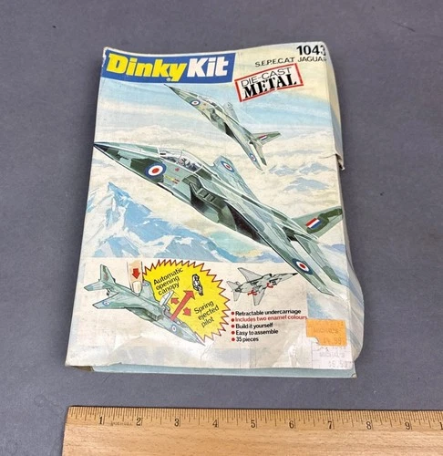 Vintage 1973 Dinky Kit British S.E.P.C.A.T Jaguar No.043 Diecast Metal Model Kit