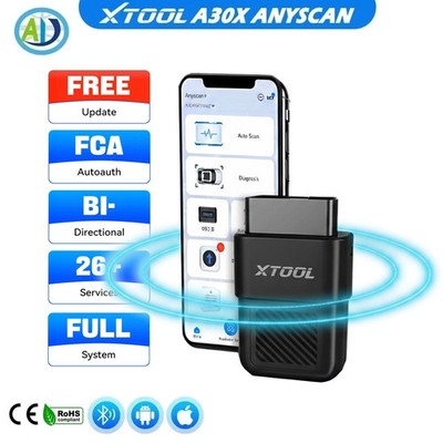 XTOOL AnyScan A30X Wireless BT OBD2 Scanner Bidirektionale Scan-Diagnosetools