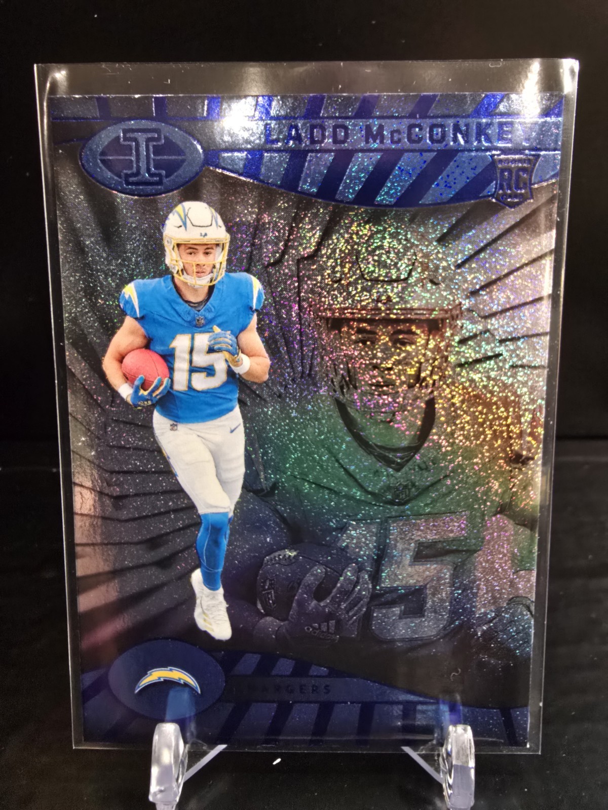 2024 Illusions - (RC) #51 Ladd McConkey Dots Trophy Collection