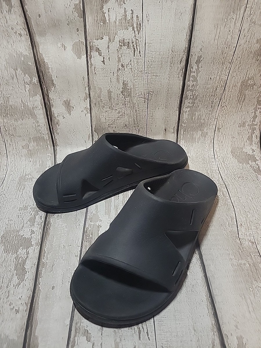 Chaco Mens Chillos Slide Sandal Black Opentoe Waterproof  display picture 2