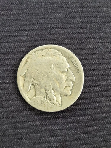 1916-D 5c Buffalo Nickel Coin FINE
