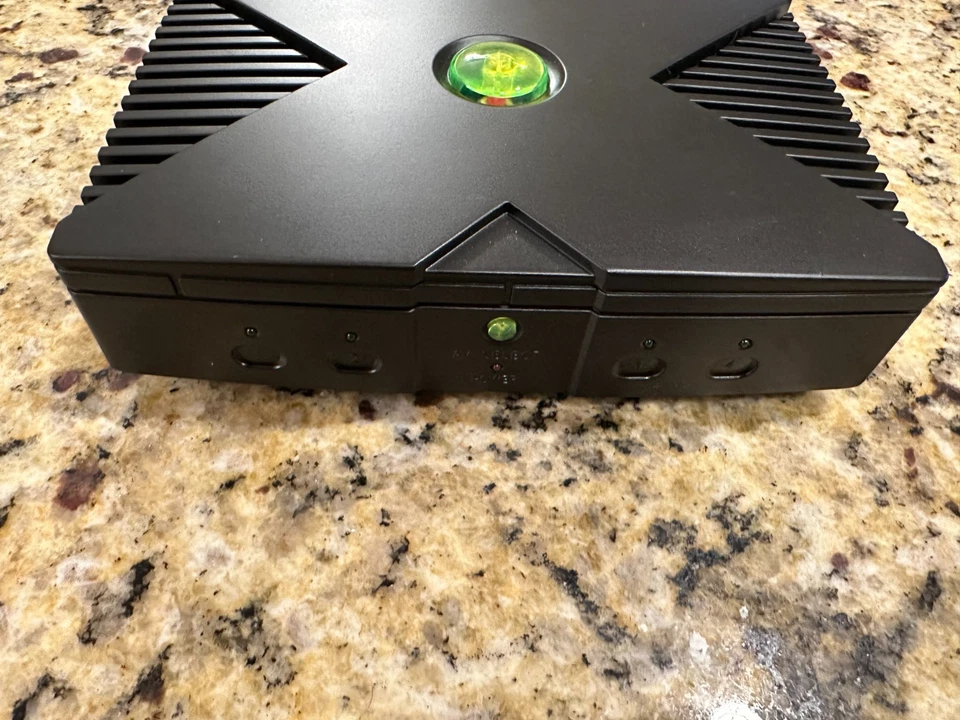 Sistema Mini Xbox 4 vías AV RCA X Selector Switch caja no 360 mando RF Foto 2 de 3