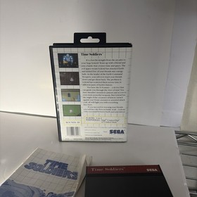 Time Soldiers (Sega Master System, 1988) Complete CIB