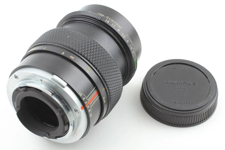 Late Model [Near MINT] Olympus OM Zuiko Auto Macro 50mm f/2 Lens From JAPAN - Image 3 of 4