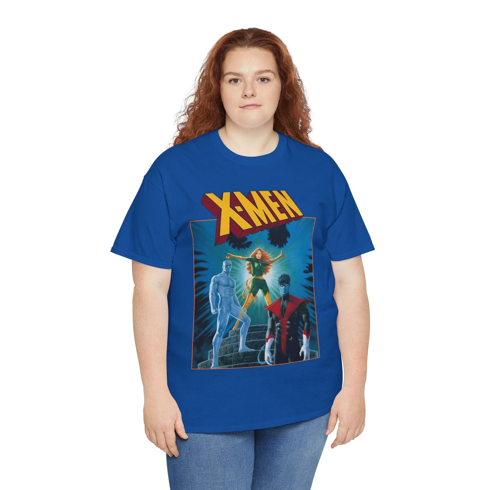 X-Men T-Shirt - Paul Gulacy Art - Phoenix, Nightcrawler - Bizarre Adventures