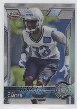 2015 Topps Chrome Rookies Refractor Alex Carter #161 5h9