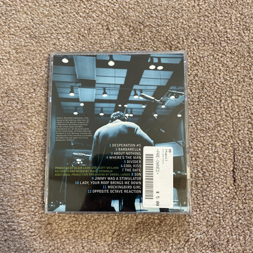 Scott Weiland-12 Bar Blues (CD, 1998) Tested & Works Foto 4 de 4