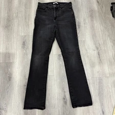 LC Lauren Conrad Jeans Women’s 10L Black Curvy Bootcut Stretch Denim
