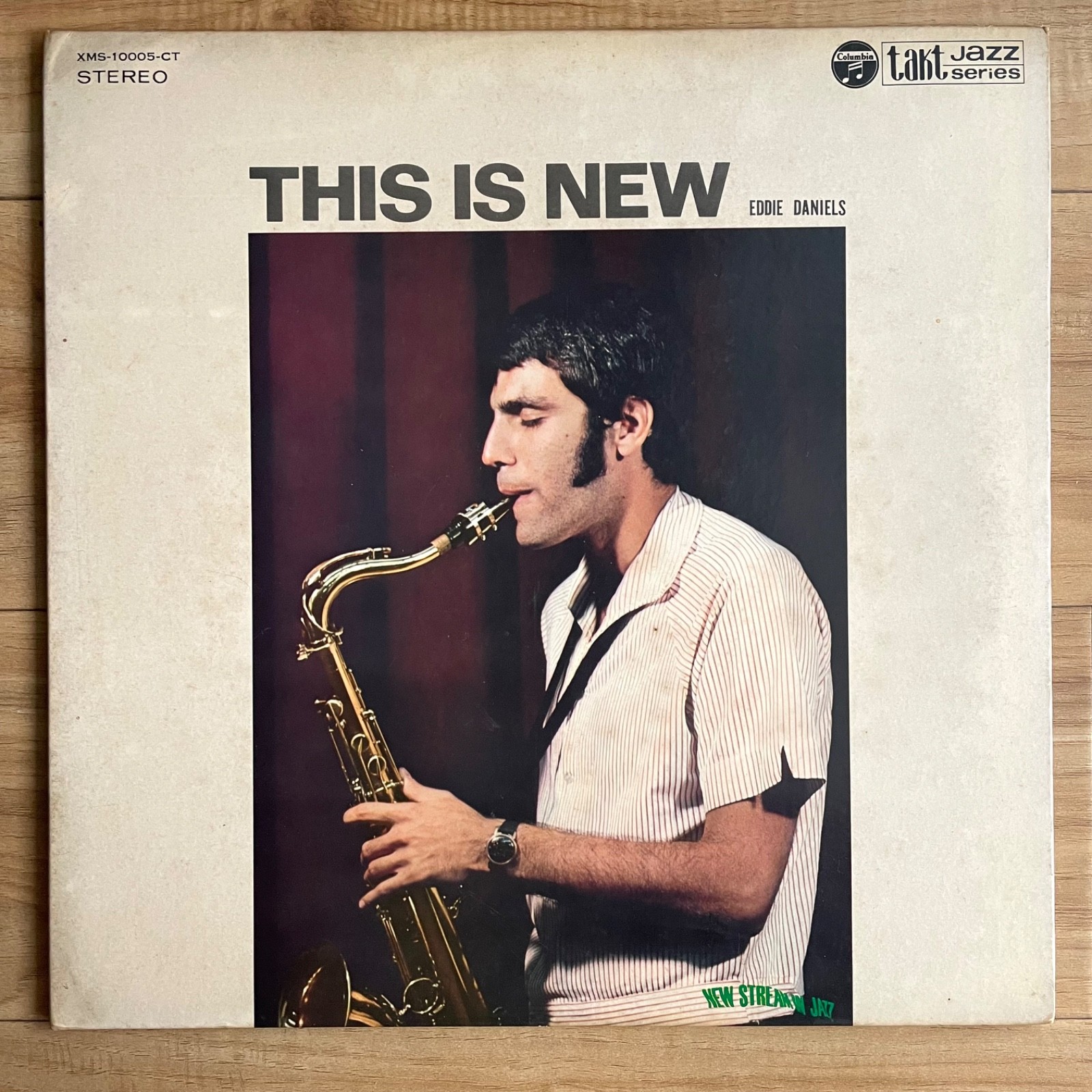 EDDIE DANIELS THIS IS NEW TAKT JAZZ SERIES XMS10005CT Japan VINYL LP