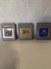 Nintendo GameBoy—Lot of 3 (Zelda, Tetris, Nascar) EUC