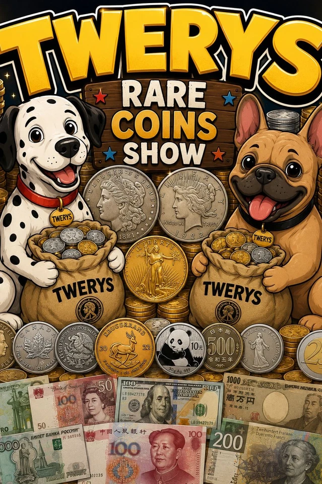 Twerys Collectors Coin Live