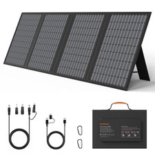 Portable Solar Panels Charger with USB-C, USB-A and DC Outputs Foldable 60W