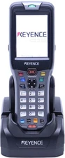 KEYENCE BT-W85GA HANDHELD MOBILE COMPUTER BARCODE SCANNER WITH CRADLE
