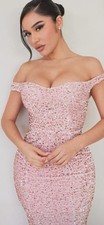 Alora Sequin Maxi Gown - Black | Elegant Formal Evening Dress | Size [Medium]