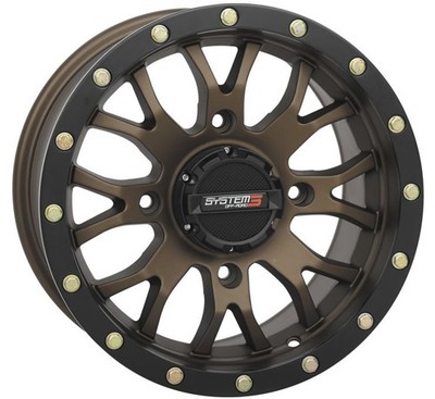 SYSTEM 3 Off-Road ST-3 Simulierte Beadlock Räder Bronze #20S3-1256