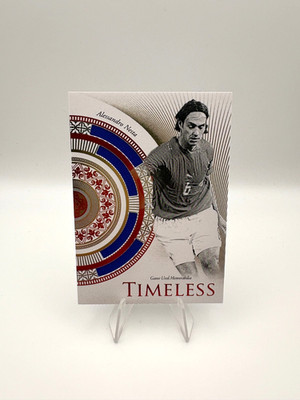 2022 Futera Unique - Alessandro Nesta Timeless Ruby Patch /7
