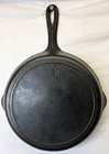 Restored BSR 8A Cast Iron Skillet Birmingham Stove & Range Red Mountain Vintage